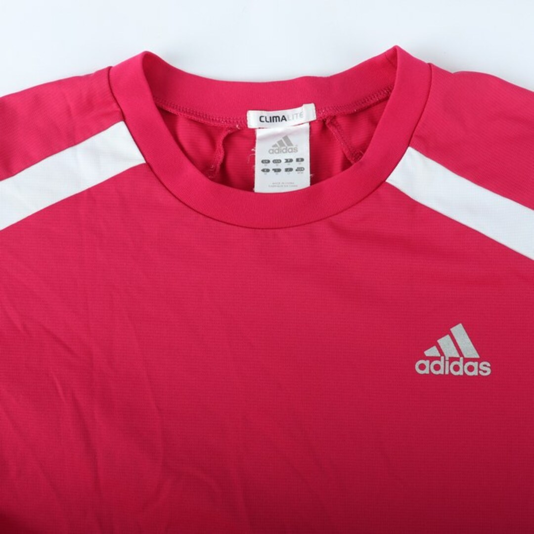 adidas(アディダス)のアディダス 半袖Tシャツ クライマライト スポーツウエア 大きいサイズ メンズ Oサイズ ピンク adidas メンズのトップス(Tシャツ/カットソー(半袖/袖なし))の商品写真