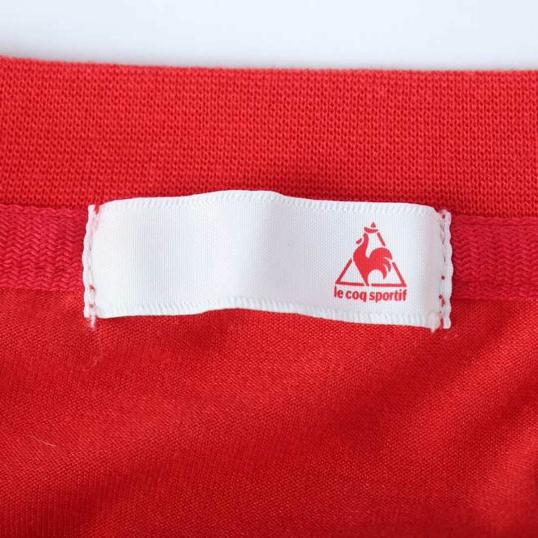 le coq sportif(ルコックスポルティフ)のルコックスポルティフ 半袖Tシャツ ロゴT トリコロール スポーツウエア メンズ Lサイズ レッド le coq sportif メンズのトップス(Tシャツ/カットソー(半袖/袖なし))の商品写真