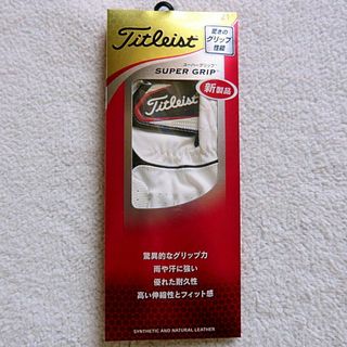 タイトリスト(Titleist)のタイトリスト スーパーグリップ ゴルフグローブ ホワイト 21サイズ(その他)