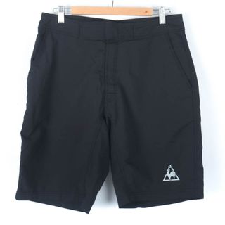 ルコックスポルティフ(le coq sportif)のルコックスポルティフ ショートパンツ ハーフパンツ ストレッチ スポーツウエア  メンズ Lサイズ ブラック le coq sportif(ショートパンツ)