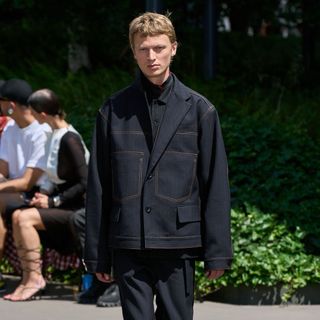 サカイ(sacai)のsacai 24SS Bonding Jacket デニム ブルゾン ジャケット(ブルゾン)