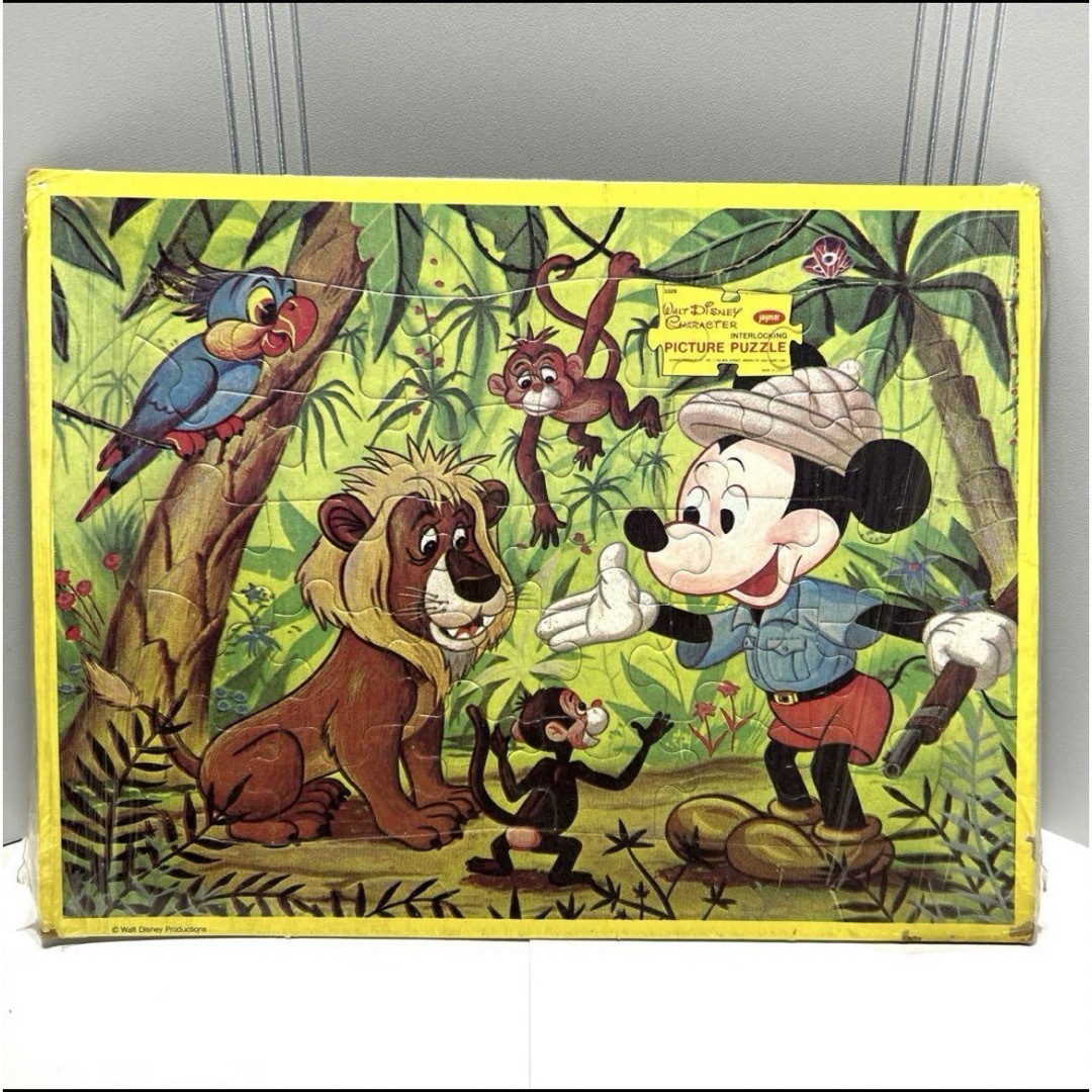 Disney(ディズニー)のディズニー　パズル　ピクチャーパズル　レトロ　アメリカ エンタメ/ホビーの美術品/アンティーク(その他)の商品写真