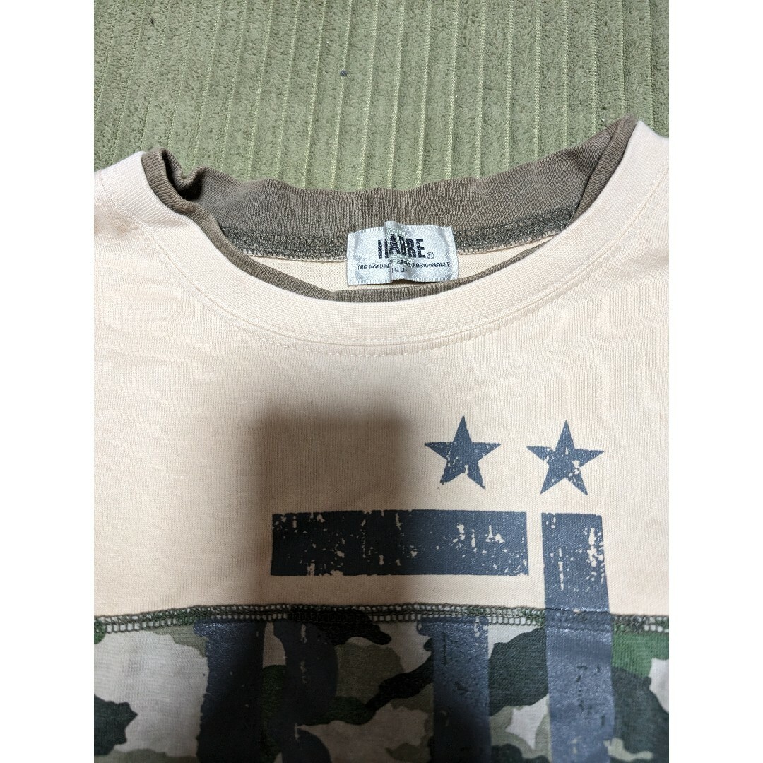 長袖Ｔシャツ　ロンＴ　160 キッズ/ベビー/マタニティのキッズ服男の子用(90cm~)(Tシャツ/カットソー)の商品写真