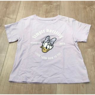 ユニクロ(UNIQLO)の【130cm】ユニクロ ディズニー コラボ Tシャツ デイジー(Tシャツ/カットソー)