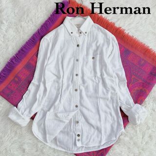 ロンハーマン(Ron Herman)の✳︎ 美品✨Ron Hermanロンハーマン　優しい着心地のガーゼコットンシャツ(シャツ/ブラウス(長袖/七分))