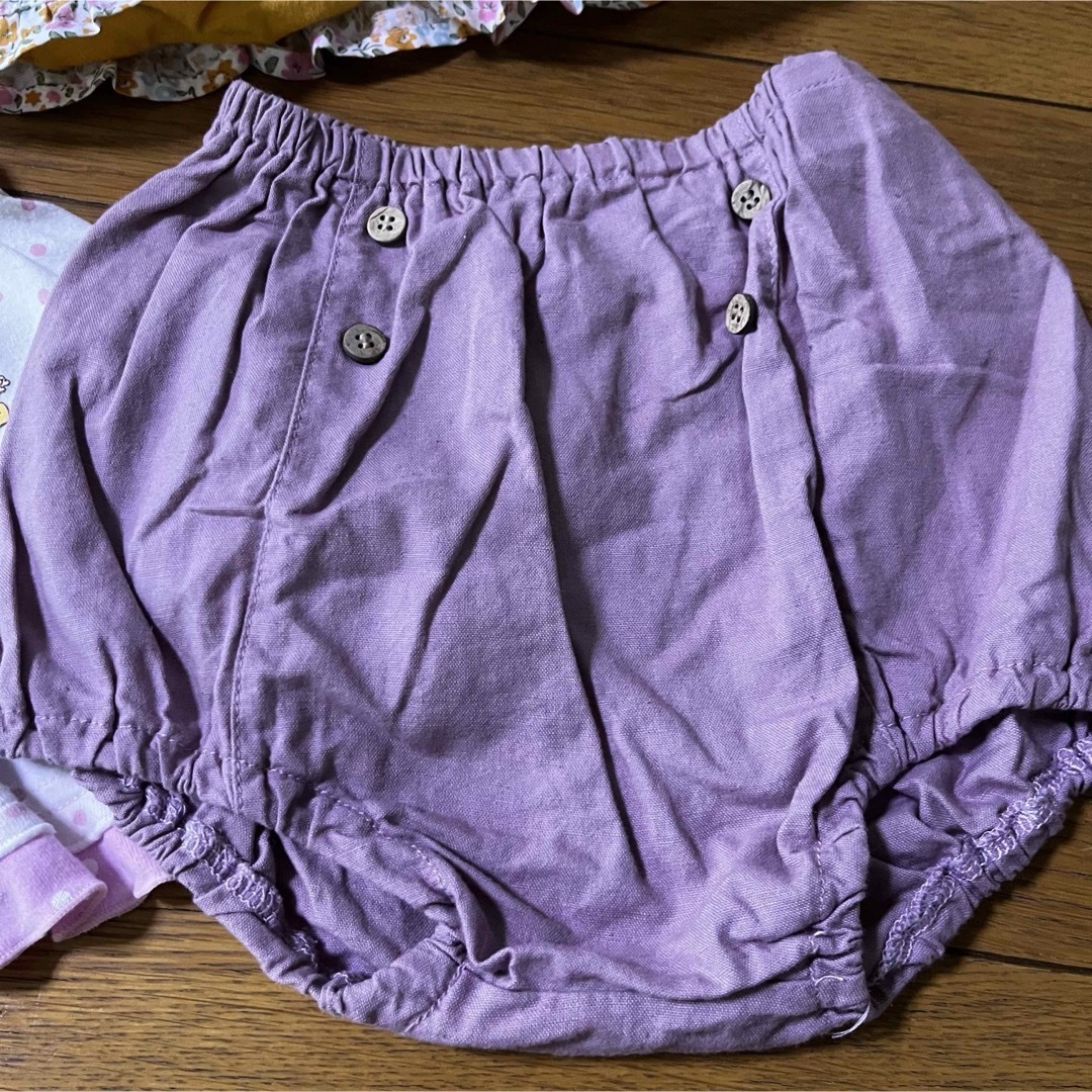 ZARA KIDS(ザラキッズ)のbaiya短パンハーフパンツスカート607080女の子まとめ売りオーバー キッズ/ベビー/マタニティのベビー服(~85cm)(パンツ)の商品写真