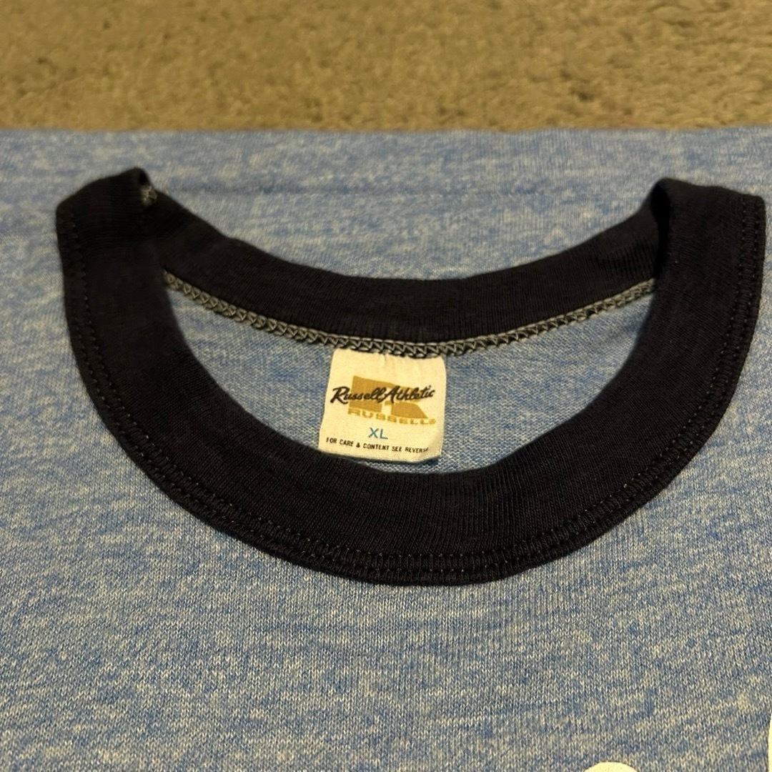 激レア　70s USA製 Russell Athletic 金タグ リンガーT メンズのトップス(Tシャツ/カットソー(半袖/袖なし))の商品写真