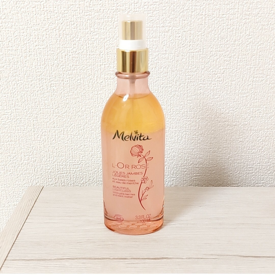 Melvita(メルヴィータ)のメルヴィータ Melvita ロゼエクストラ プリティ　レッグオイル 100ml コスメ/美容のボディケア(ボディオイル)の商品写真