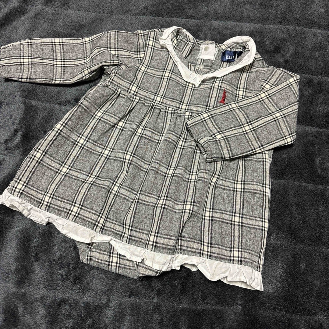 【80】イーストボーイ★ロンパース キッズ/ベビー/マタニティのベビー服(~85cm)(ロンパース)の商品写真