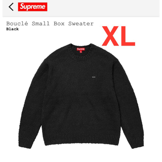 Supreme - Supreme Bouclé Small Box Sweater ブラック XL