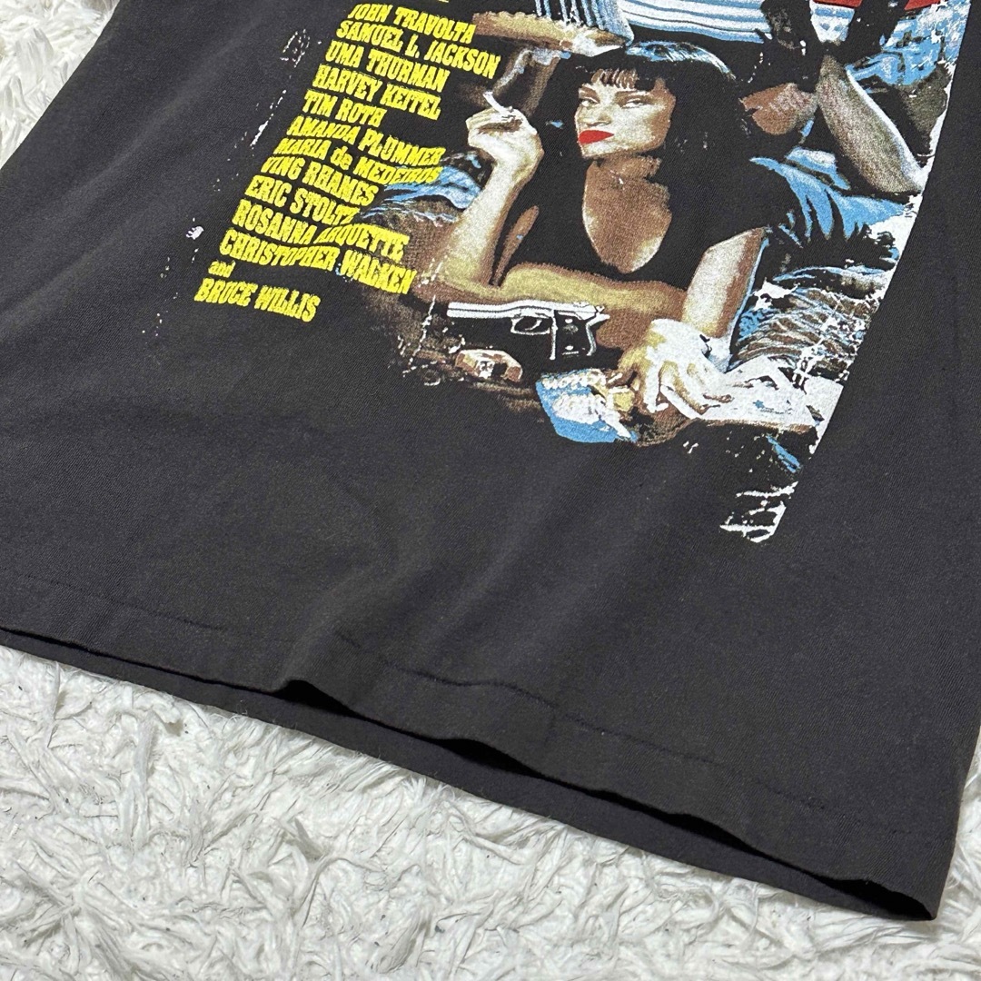 Hanes - USA製 パルプフィクション Pulp Fiction Tシャツ teeの Hanes - USA製 パルプフィクション Pulp Fiction Tシャツ teeの