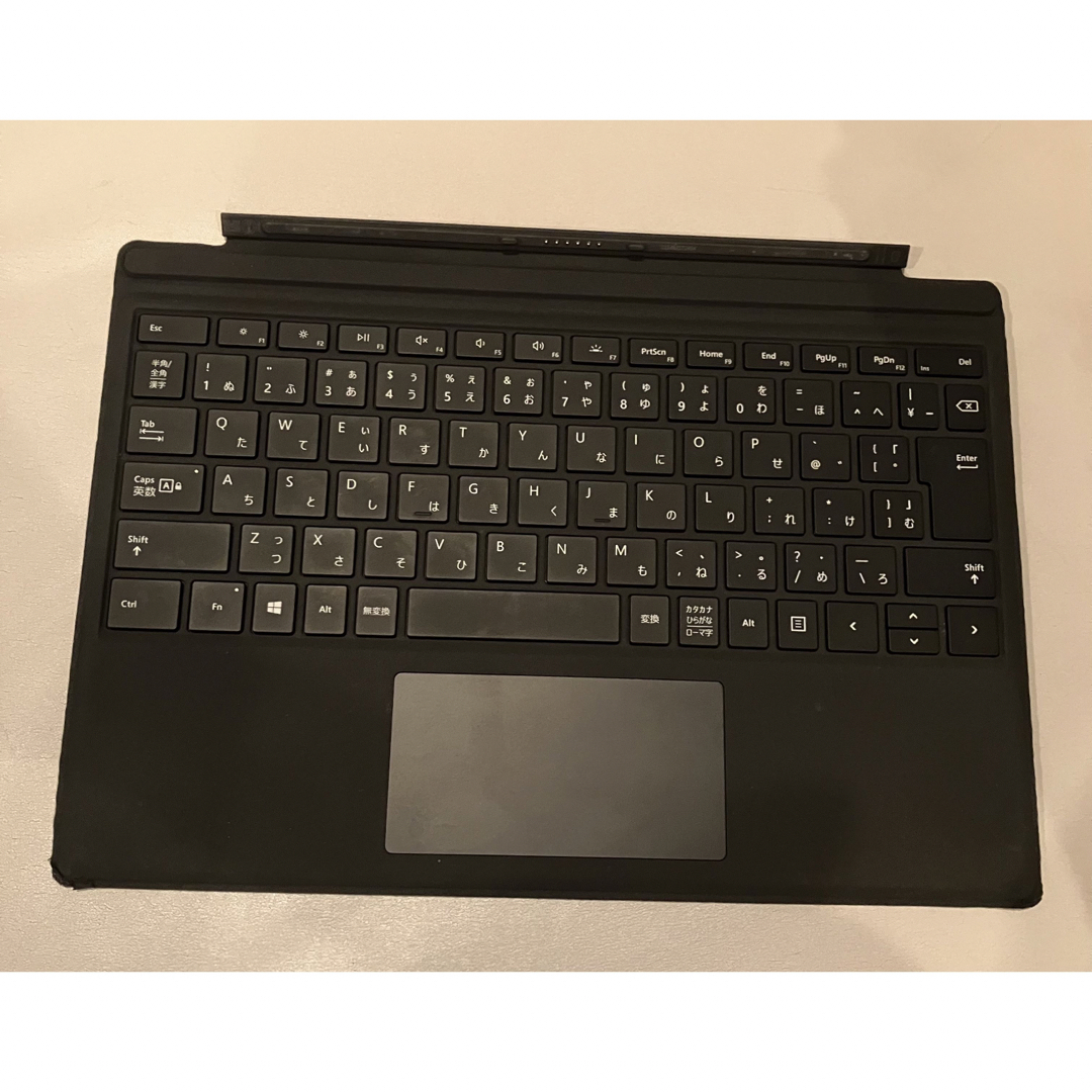 Microsoft(マイクロソフト)のSurface Pro タイプカバー(日本語配列)純正キーボード　上美品 スマホ/家電/カメラのPC/タブレット(PC周辺機器)の商品写真