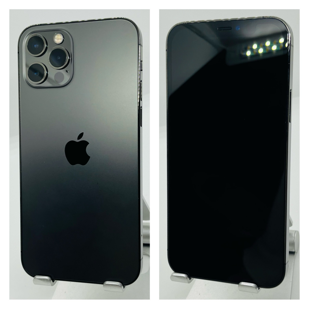 iPhone(アイフォーン)のS 新品電池　iPhone 12 pro グラファイト 512GB SIMフリー スマホ/家電/カメラのスマートフォン/携帯電話(スマートフォン本体)の商品写真