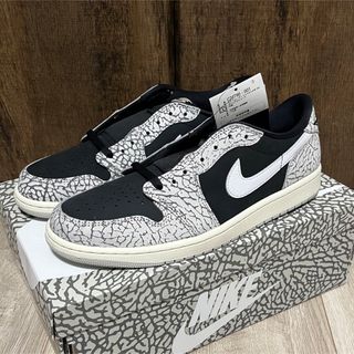 ナイキ(NIKE)のAir Jordan 1 Retro Low OG Black Cement(スニーカー)