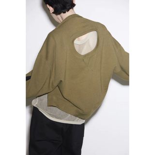 アンスクリア(INSCRIRE)の【INSCRIRE】 Bolero Sweat Shirt(トレーナー/スウェット)