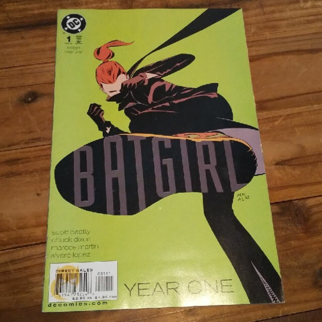 古本　DCコミック BATGIRL YEAR ONE #1～3 エンタメ/ホビーの漫画(アメコミ/海外作品)の商品写真