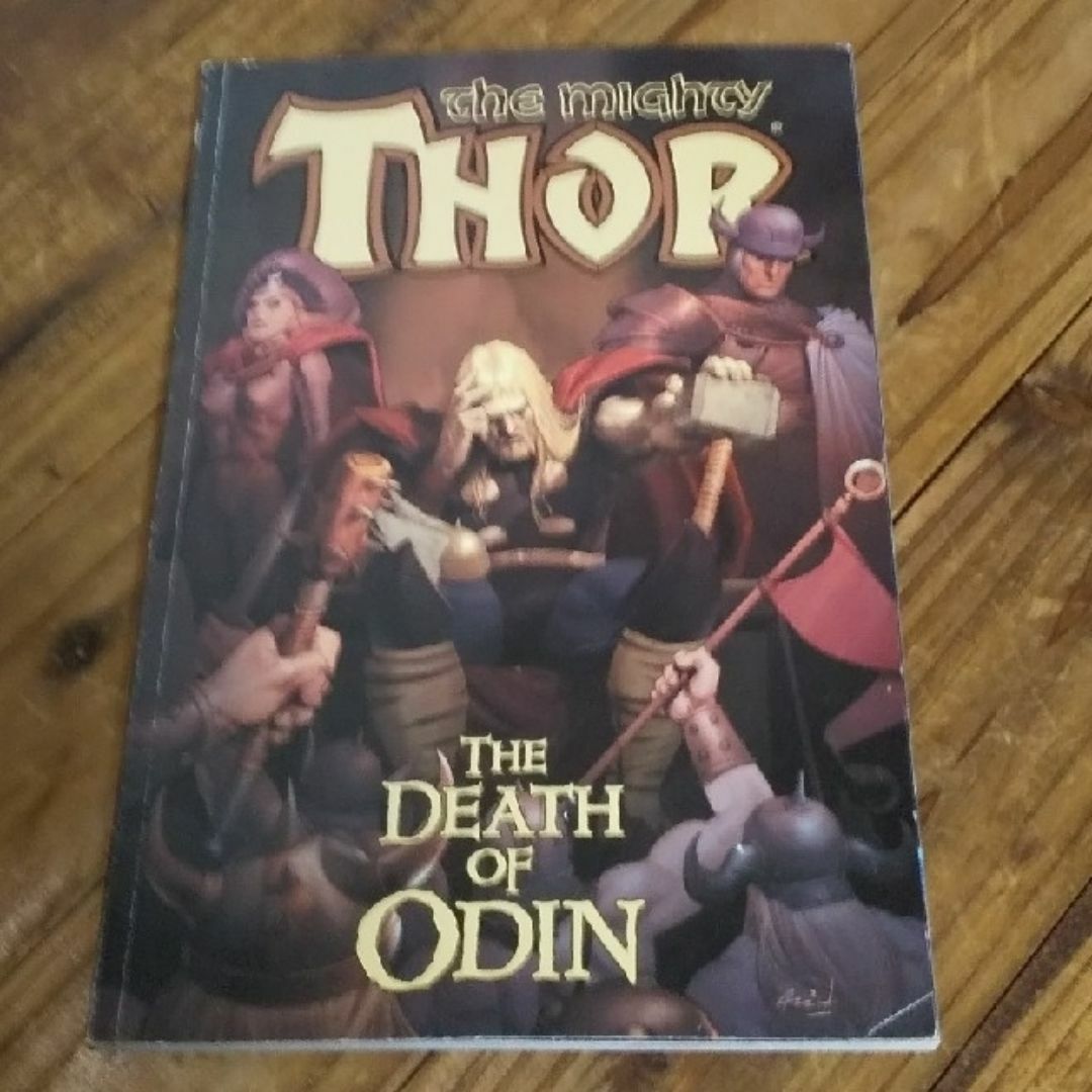 古本 The mighty Thor THE DEATH OF ODIN エンタメ/ホビーの漫画(アメコミ/海外作品)の商品写真