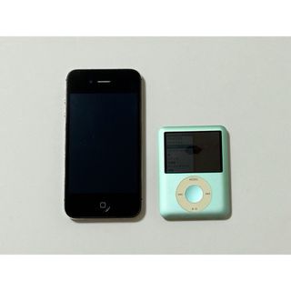 アイフォーン(iPhone)のiPhone 4s iPod nano 動作確認済 充電ケーブル付(スマートフォン本体)