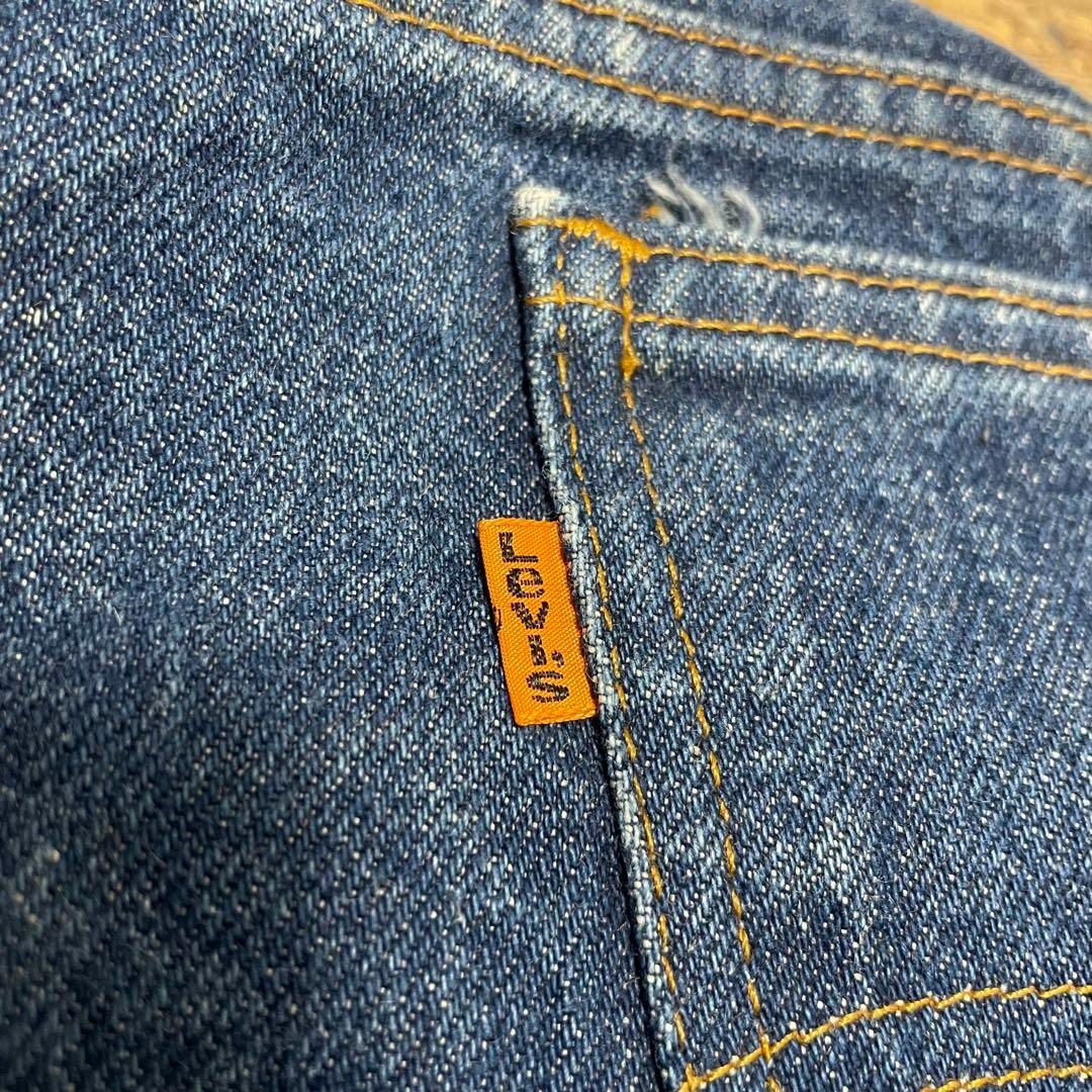 Levi's(リーバイス)の美品 USA製 Levis 517 オレンジタブ ベルトボトム W38 メンズのパンツ(デニム/ジーンズ)の商品写真