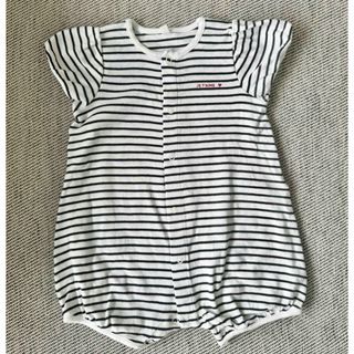 プチバトー(PETIT BATEAU)のプチバトー　マリエールロンパース＊6m(ロンパース)