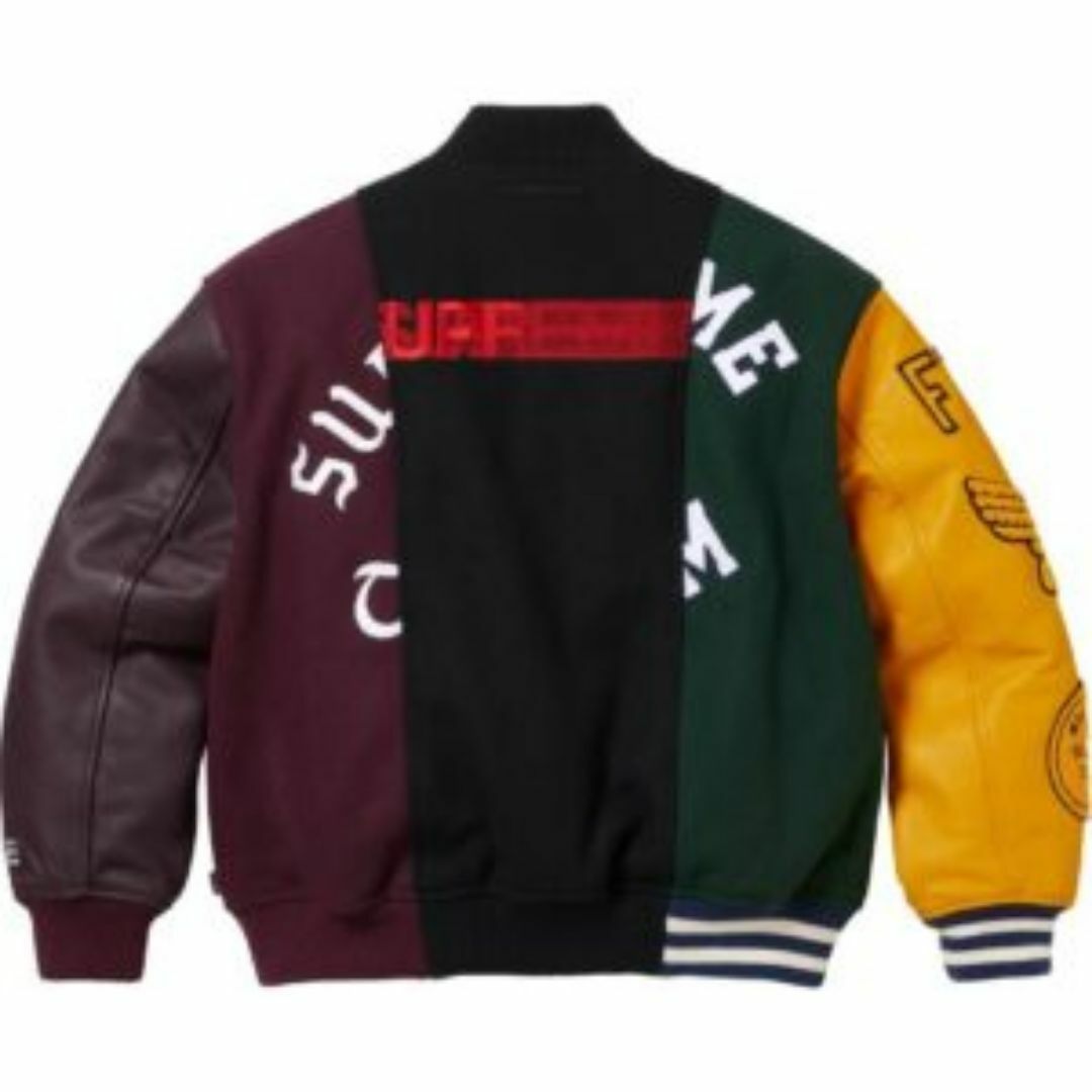 Supreme(シュプリーム)のSupreme MM6 Split Varsity jacket メンズのジャケット/アウター(スタジャン)の商品写真