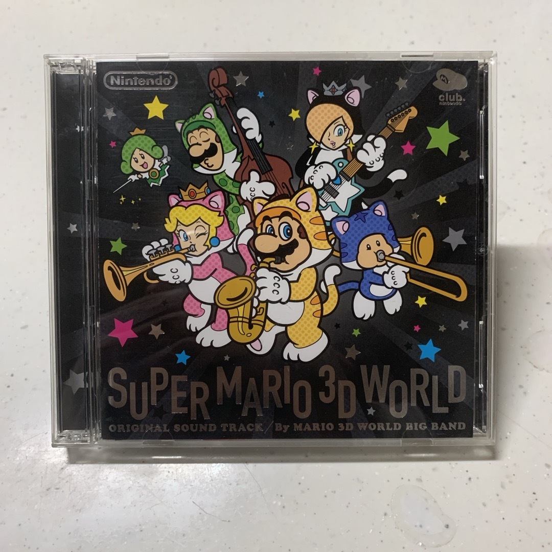 任天堂(ニンテンドウ)のスーパーマリオ3Dワールドオリジナルサウンドトラック エンタメ/ホビーのCD(ゲーム音楽)の商品写真