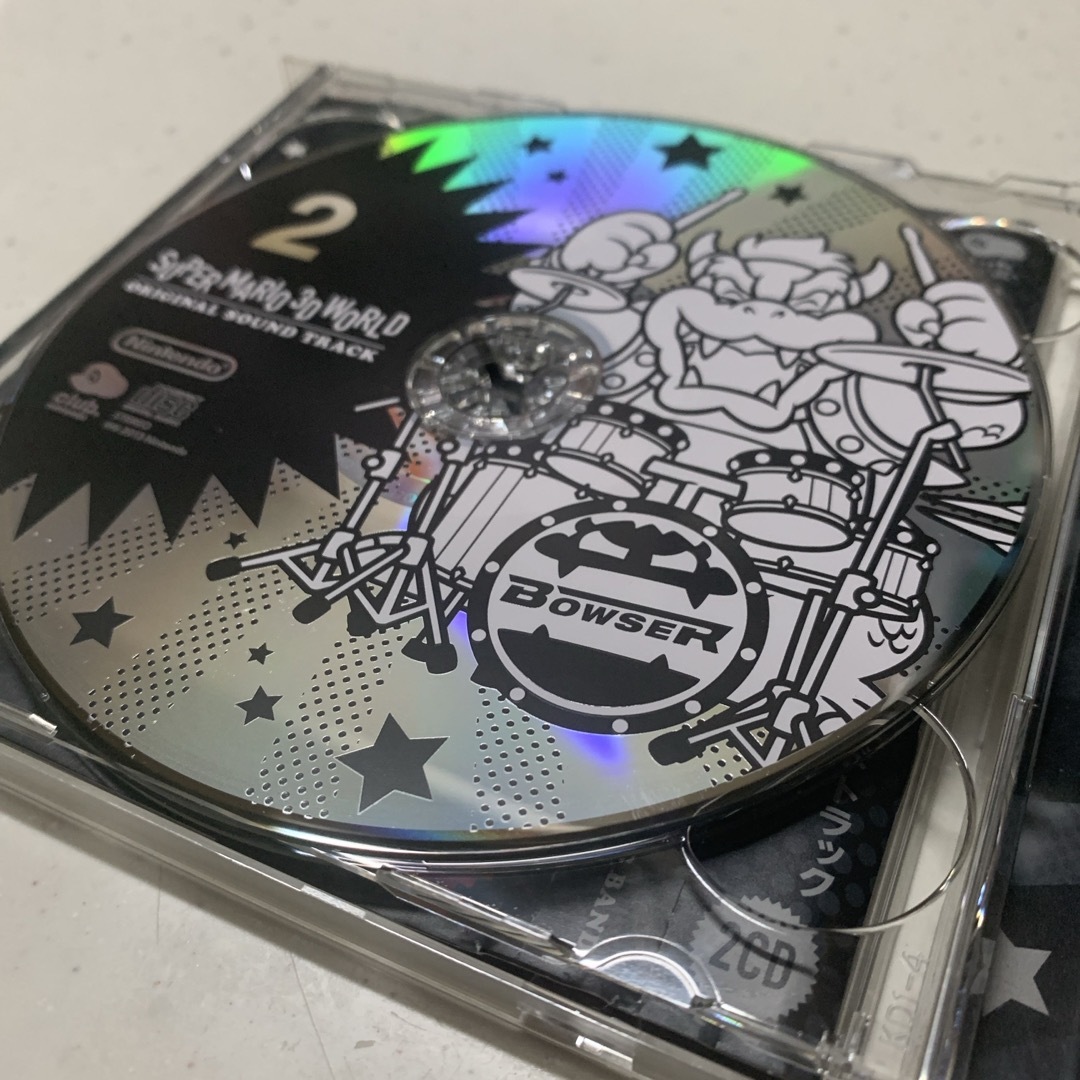 任天堂(ニンテンドウ)のスーパーマリオ3Dワールドオリジナルサウンドトラック エンタメ/ホビーのCD(ゲーム音楽)の商品写真