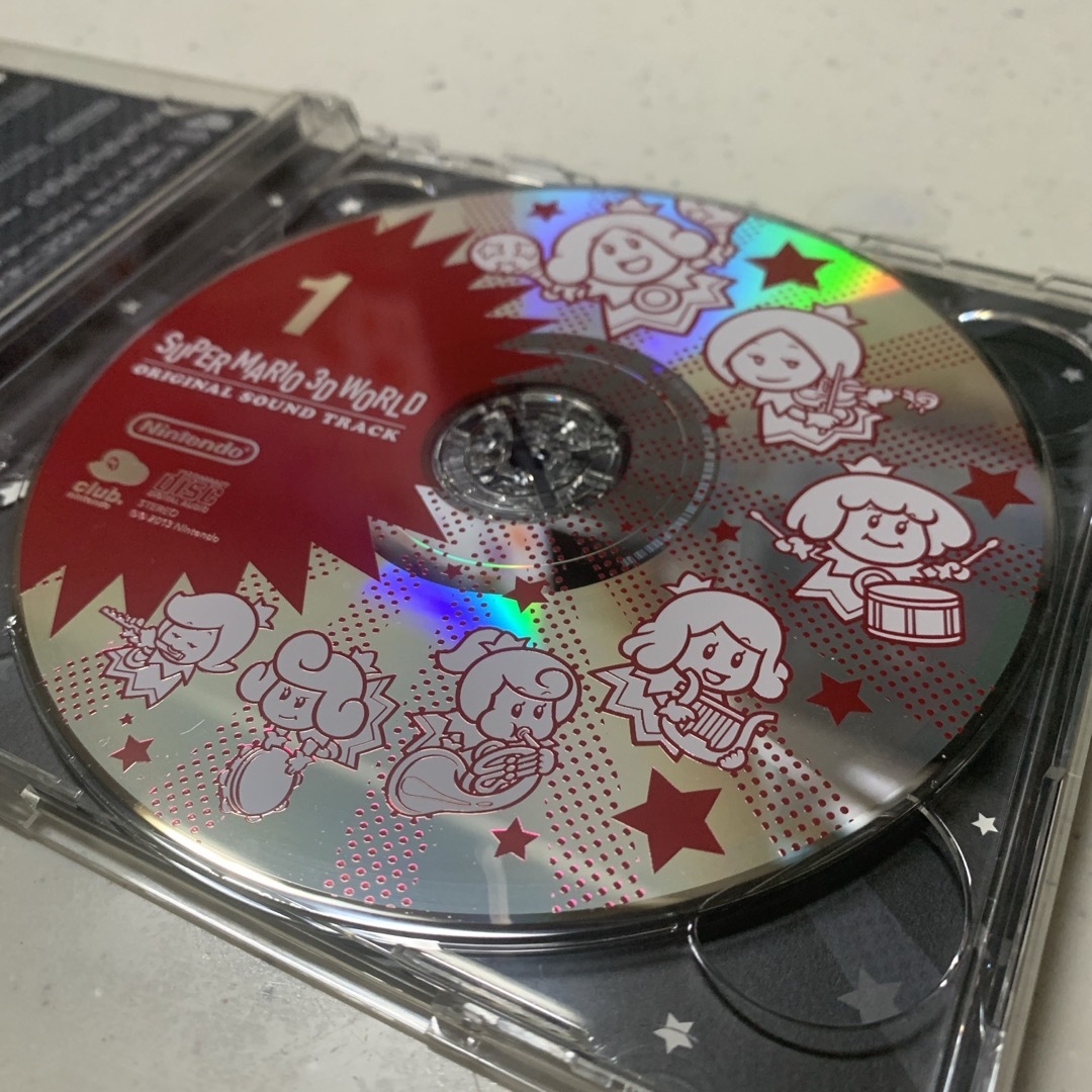 任天堂(ニンテンドウ)のスーパーマリオ3Dワールドオリジナルサウンドトラック エンタメ/ホビーのCD(ゲーム音楽)の商品写真