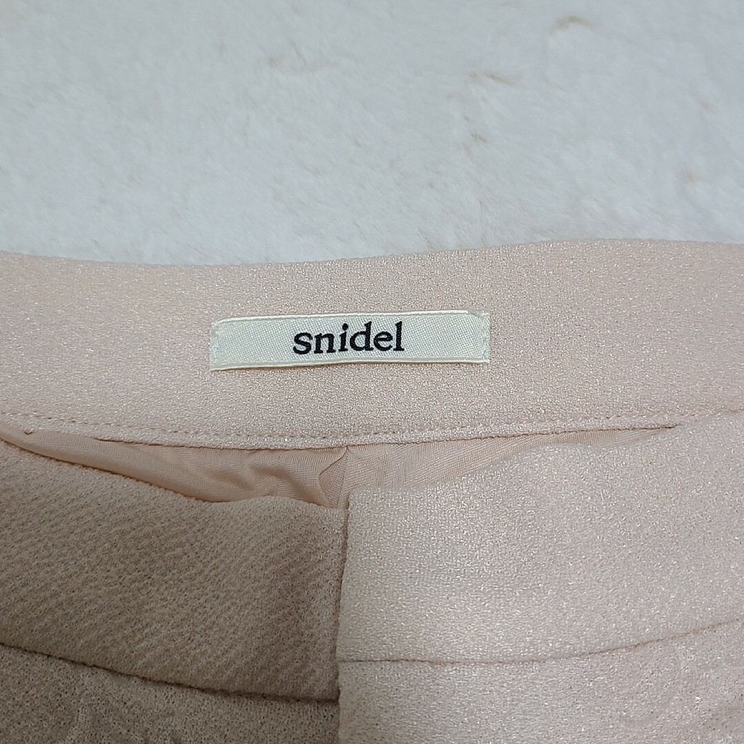 SNIDEL(スナイデル)のsnidel 薄いピンク ショーパン レース サイズ0 レディースのパンツ(ショートパンツ)の商品写真