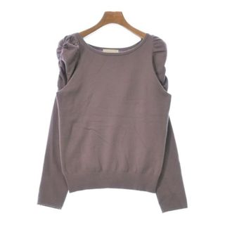 プロポーションボディドレッシング(PROPORTION BODY DRESSING)のPROPORTION BODY DRESSING ニット・セーター M 紫系 【古着】【中古】(ニット/セーター)