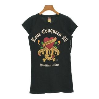 エドハーディー(Ed Hardy)のEd Hardy エドハーディー ノースリーブ S 黒 【古着】【中古】(タンクトップ)