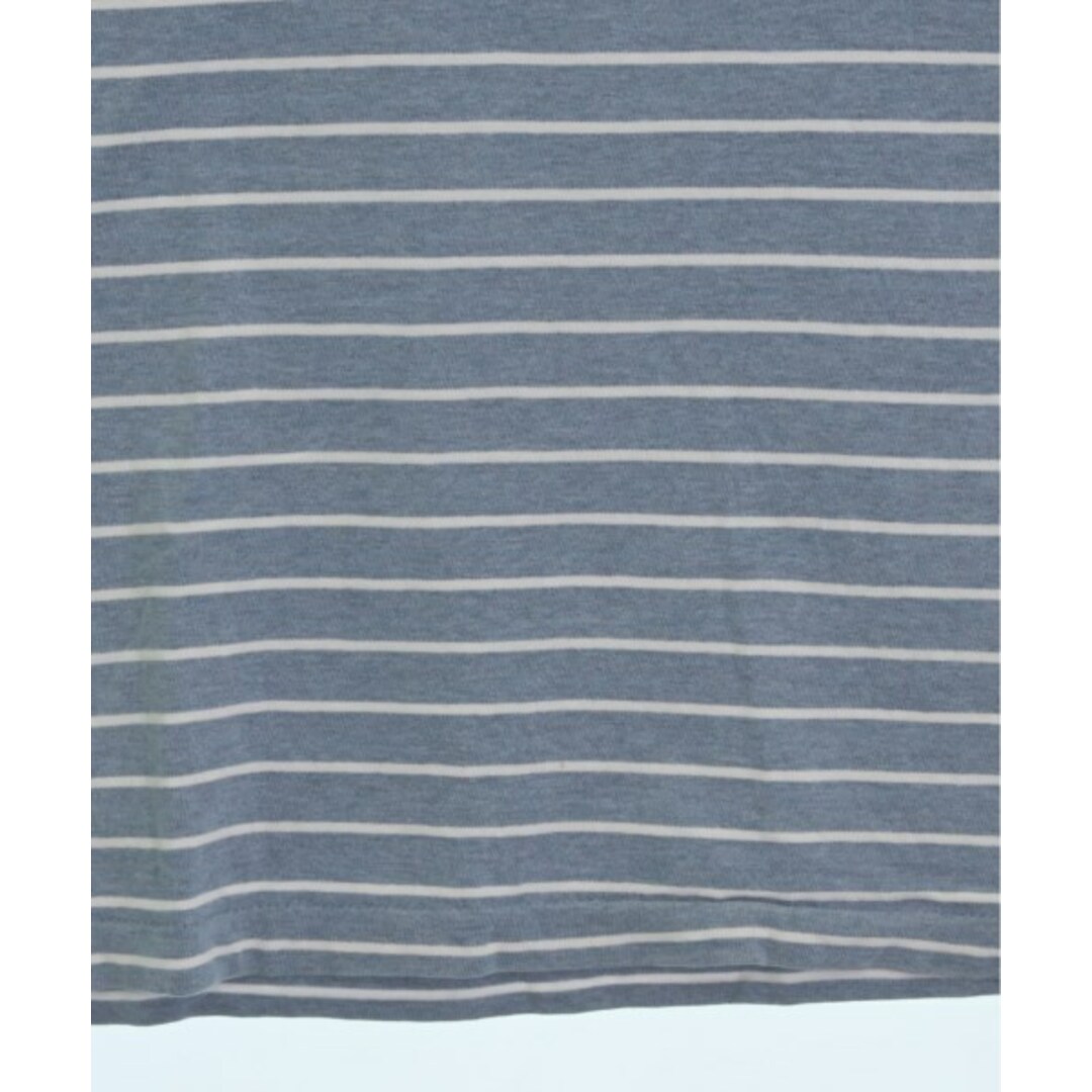 A.P.C. アーペーセー Tシャツ・カットソー XS 青x白(ボーダー) 【古着】【中古】 メンズのトップス(Tシャツ/カットソー(半袖/袖なし))の商品写真