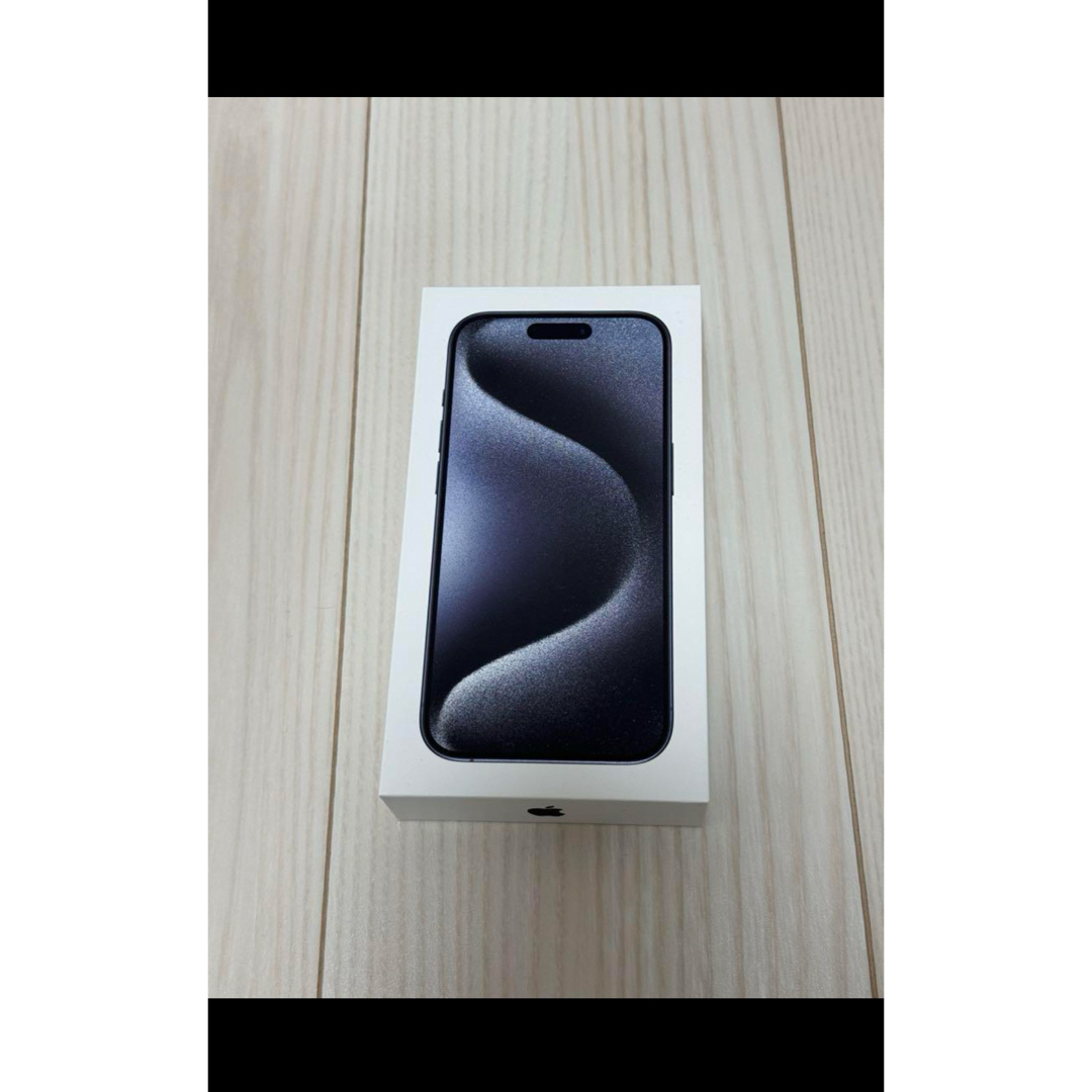 Apple(アップル)のiPhone 15 Pro 128gb Blue Titanium スマホ/家電/カメラのスマートフォン/携帯電話(スマートフォン本体)の商品写真