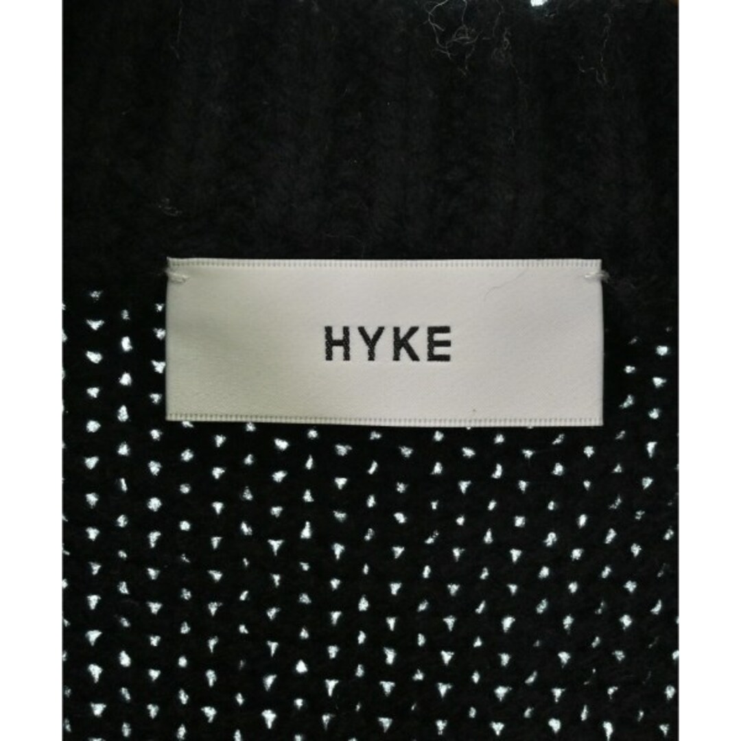 HYKE(ハイク)のHYKE ハイク ベスト -(XS位) 黒 【古着】【中古】 レディースのトップス(ベスト/ジレ)の商品写真