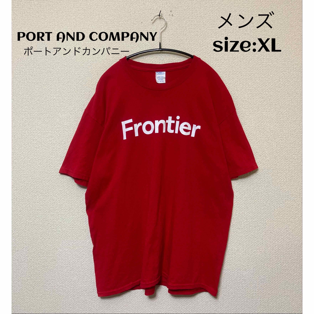 PORT AND COMPANY ポートアンドカンパニー TシャツUSA古着XL メンズのトップス(Tシャツ/カットソー(半袖/袖なし))の商品写真