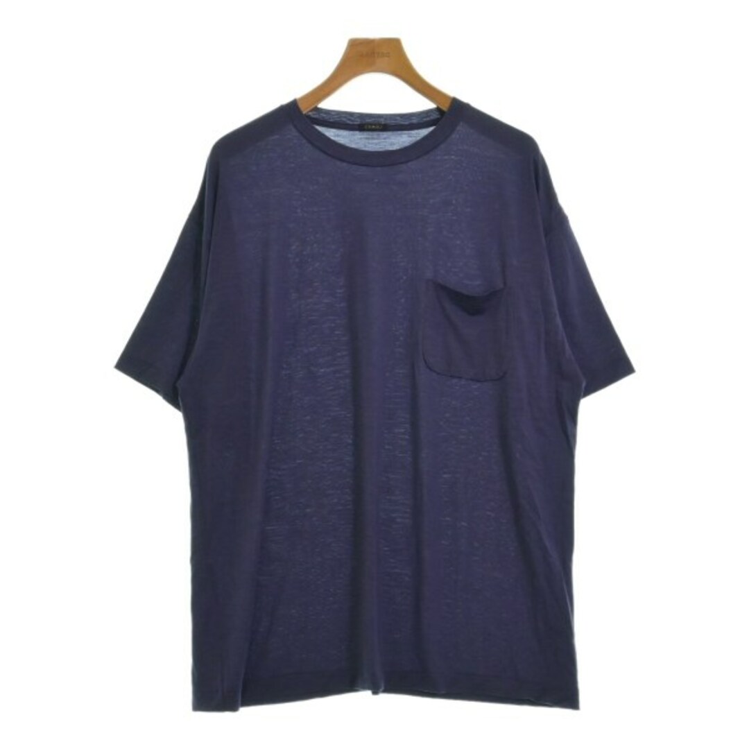 COMOLI(コモリ)のCOMOLI コモリ Tシャツ・カットソー H(XL位) 紫系 【古着】【中古】 メンズのトップス(Tシャツ/カットソー(半袖/袖なし))の商品写真