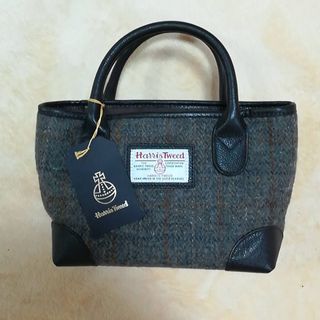 ハリスツイード(Harris Tweed)の(79)(匿名配送)ハリスツィード_ミニサイズ_トートバッグ(WOOL100%(トートバッグ)