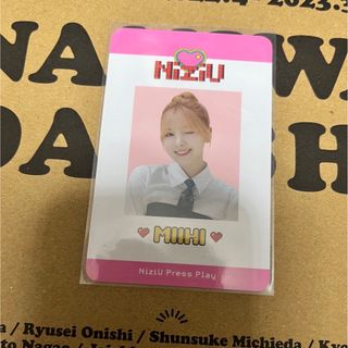 NiziU - niziu jyp shop トレカ　特典　ミイヒ　Press Play 名前①