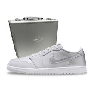 ナイキ(NIKE)のNike Air Jordan 1 Retro Low OG silver(スニーカー)