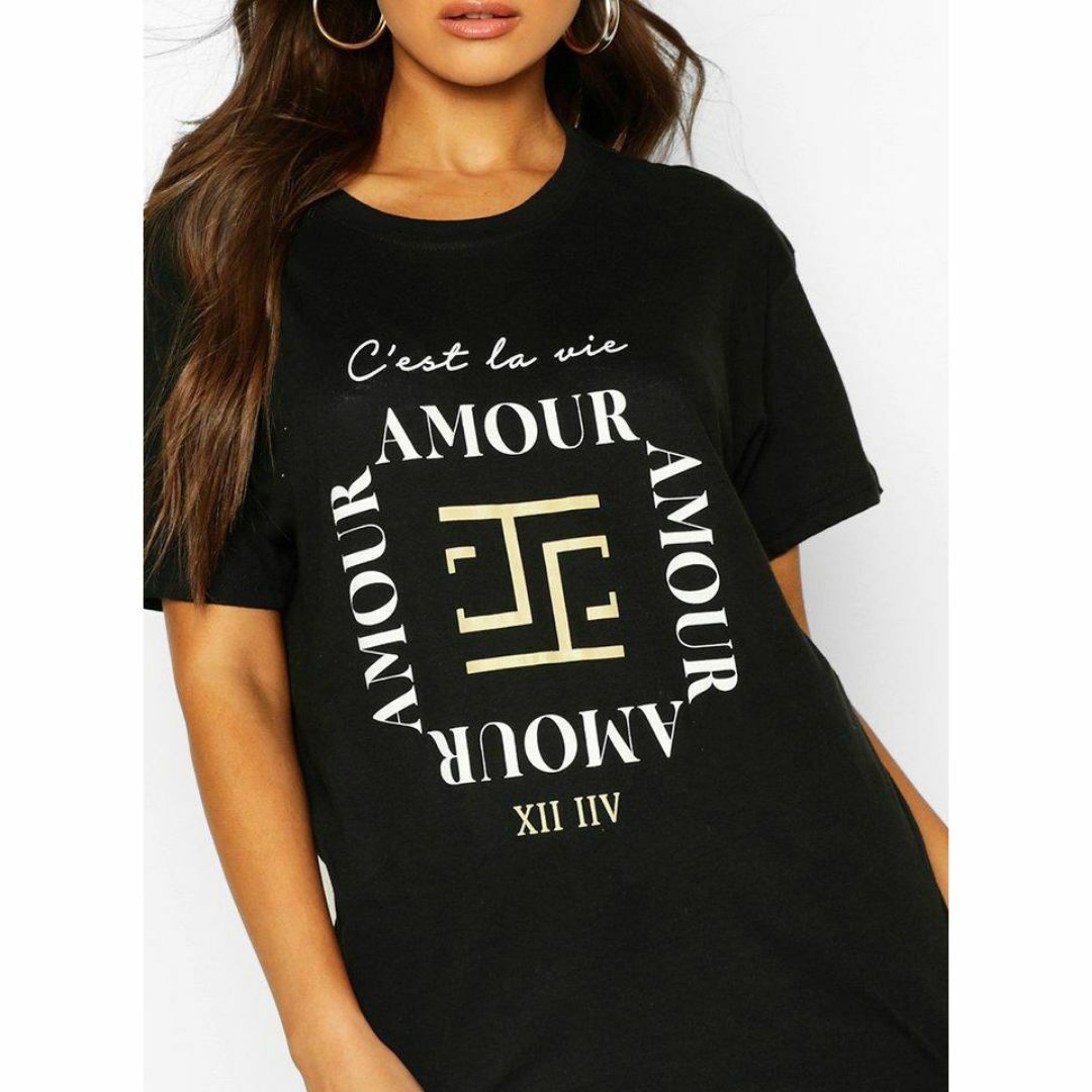 asos(エイソス)の英国インポート♡asos select boohoo コットンプリントTシャツ レディースのトップス(Tシャツ(半袖/袖なし))の商品写真