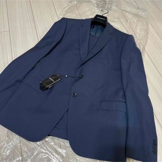 エンポリオアルマーニ(Emporio Armani)の新品　未使用　エンポリオ　アルマーニ　ビジネス　スーツ　大きいサイズ　ネイビー(セットアップ)