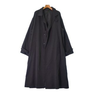 Yohji Yamamoto POUR HOMME - yohji yamamoto POUR HOMME コート 3(M位) 黒 【古着】【中古】