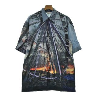 ドリスヴァンノッテン(DRIES VAN NOTEN)のDRIES VAN NOTEN ドリスヴァンノッテン カジュアルシャツ M 青系 【古着】【中古】(シャツ)