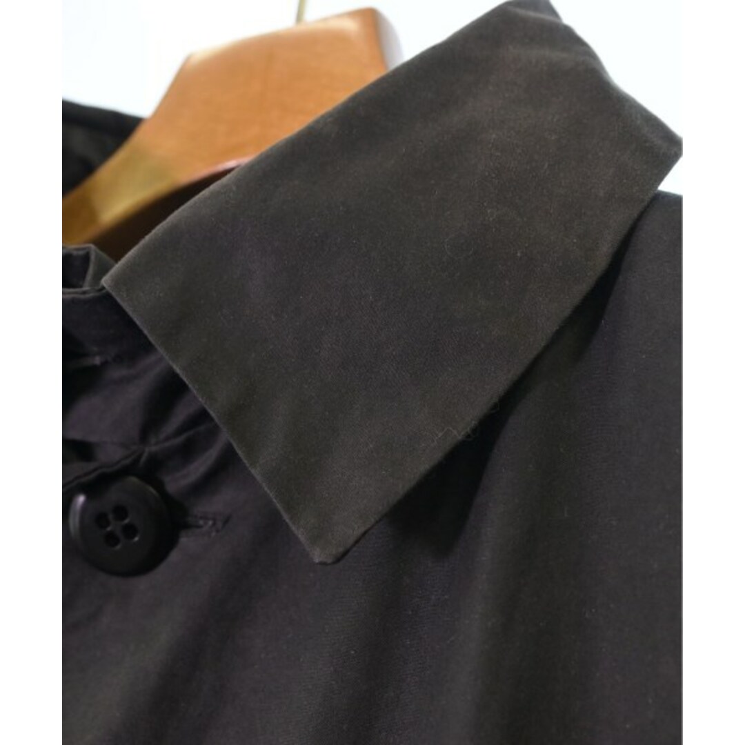 Toogood(トゥーグッド)のTOOGOOD トゥーグッド ステンカラーコート 2(M位) 黒 【古着】【中古】 メンズのジャケット/アウター(ステンカラーコート)の商品写真