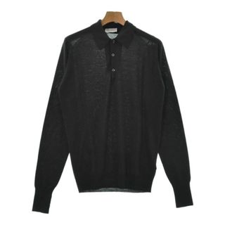 JOHN SMEDLEY - JOHN SMEDLEY ジョンスメドレー ニット・セーター S こげ茶 【古着】【中古】