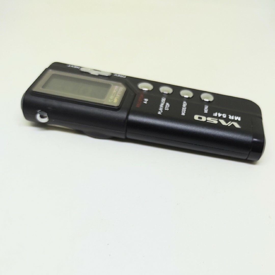 ICレコーダー ワイドFMラジオ録音 MR54F MP3 256MB VASO スマホ/家電/カメラのオーディオ機器(ラジオ)の商品写真
