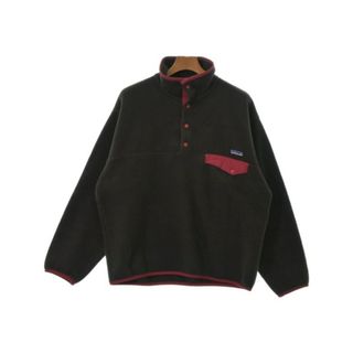 パタゴニア(patagonia)のpatagonia パタゴニア パーカー M 茶 【古着】【中古】(パーカー)