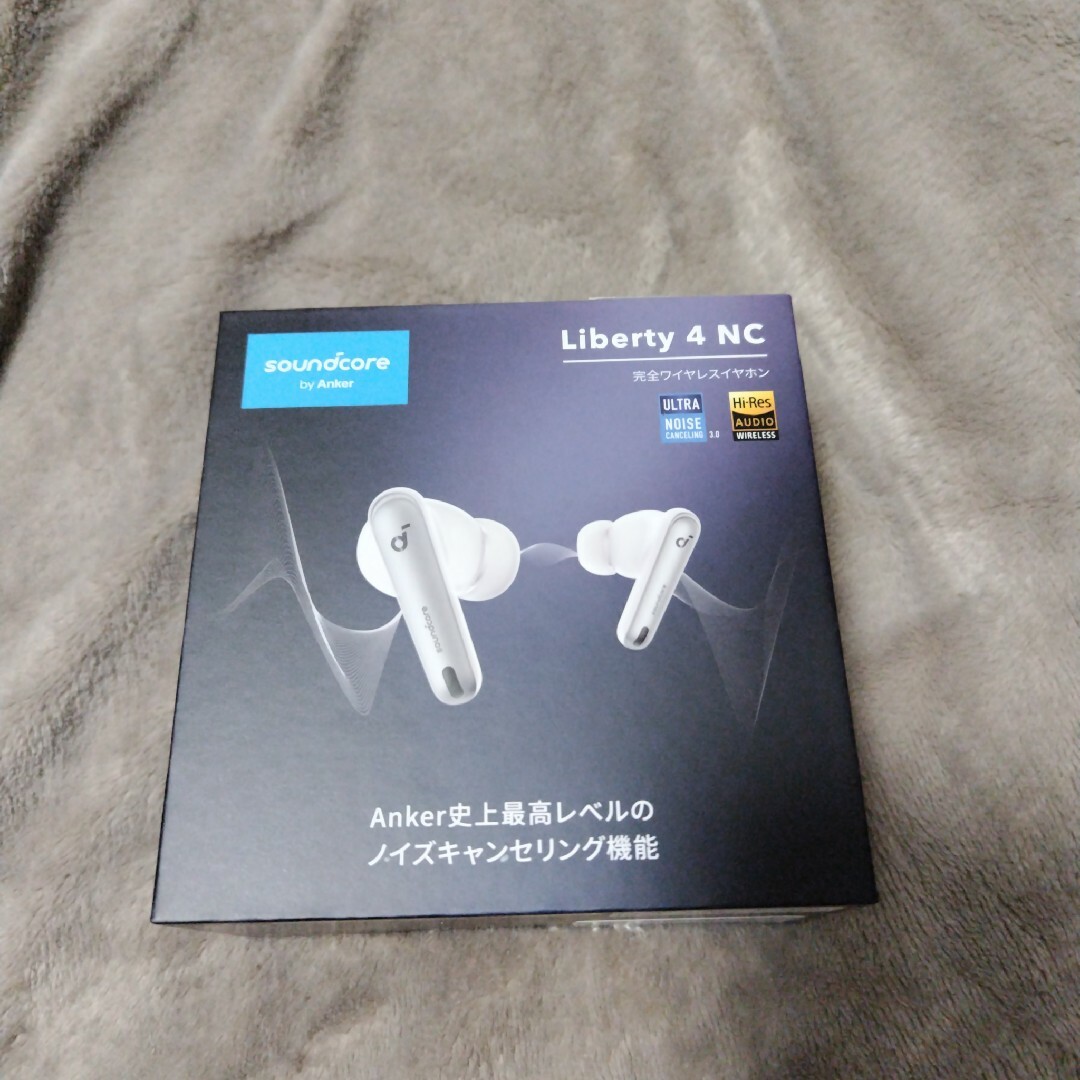 Anker(アンカー)のAnker soundcore Liberty 4 NC　ノイズキャンセリング スマホ/家電/カメラのオーディオ機器(ヘッドフォン/イヤフォン)の商品写真