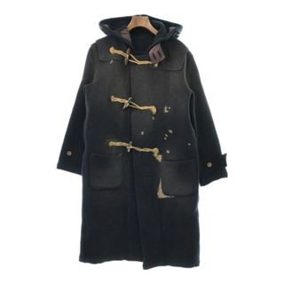 KAPITAL KOUNTRY ダッフルコート 1(S位) グレーx紺 【古着】【中古】(ダッフルコート)