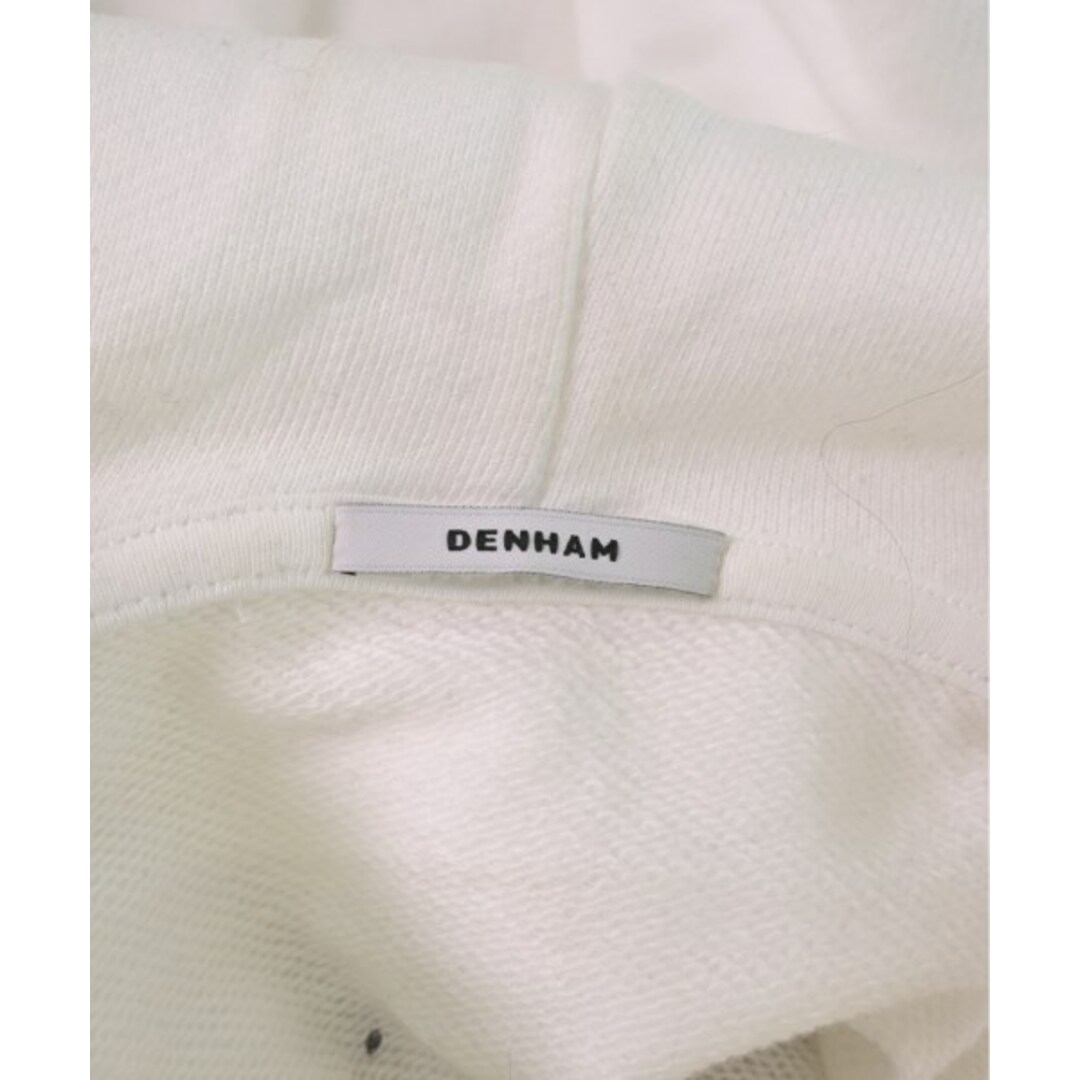 DENHAM(デンハム)のDENHAM デンハム パーカー M 白 【古着】【中古】 メンズのトップス(パーカー)の商品写真